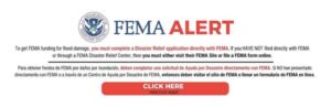 FEMA Alert