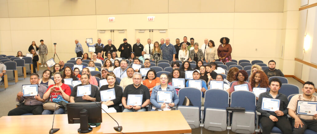 75 Volunteers graduate with CERT training for the community